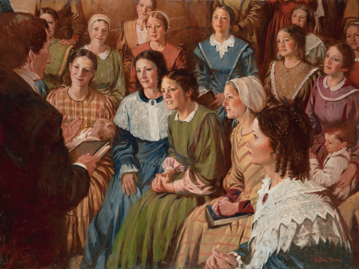 The First Relief Society