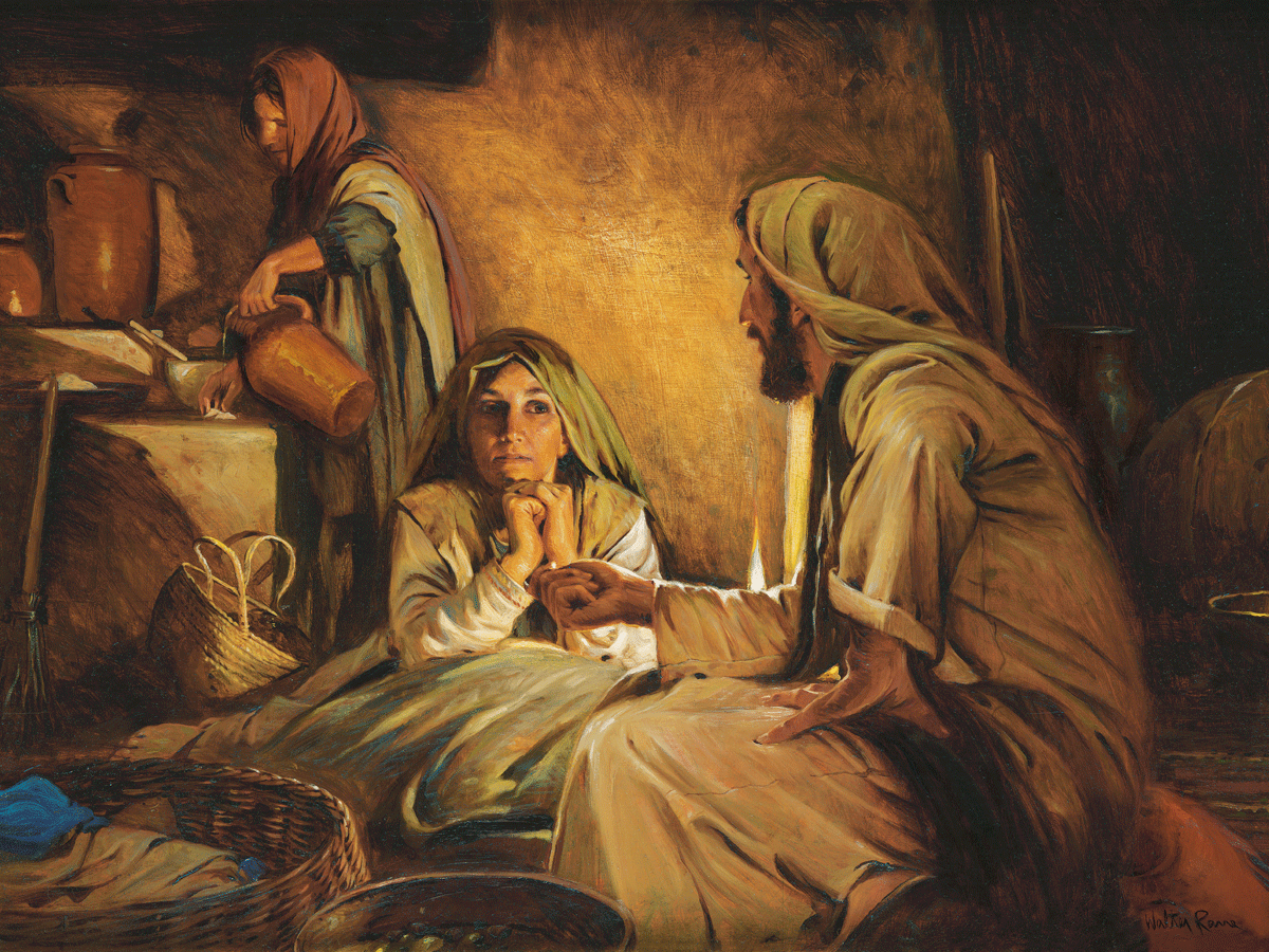 Mary Heard His Word – Walter Rane Prints